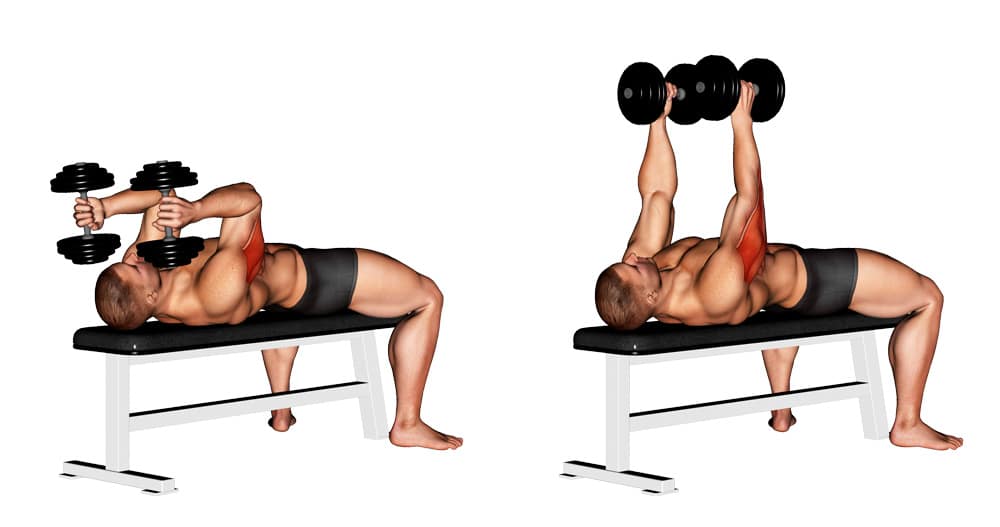 Home Dumbbell Tricep Workout