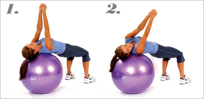 Stability Ball Exercises for Core