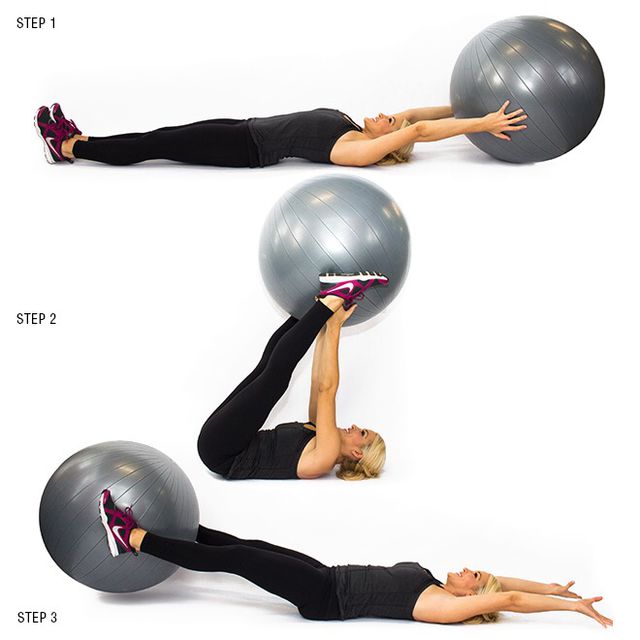Stability Ball Exercises for Core