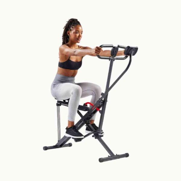 Row-N-Ride Squat Assist Trainer for Glutes & Legs Workout