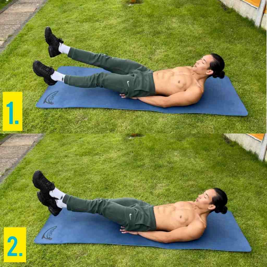 Flutter Kicks - An ab workout